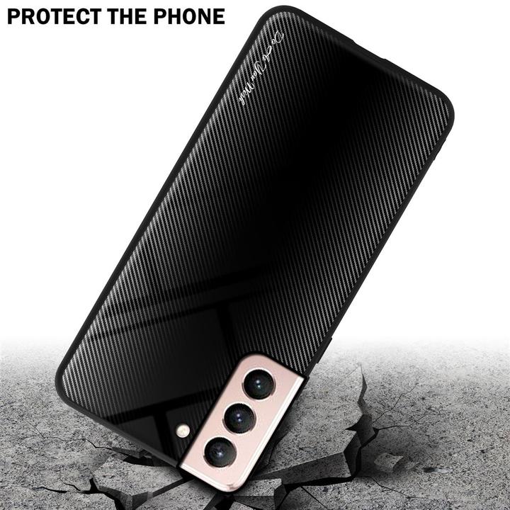 Actual product image Cadorabo TPU Striped Glass Cover (Samsung Galaxy S21 5G)