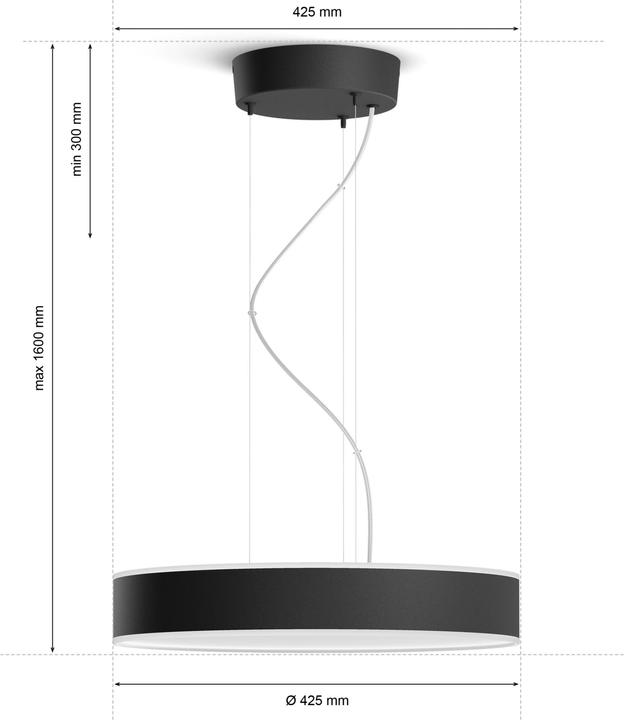 Produktbild Philips Hue White Ambiance Enrave (4500 lm)