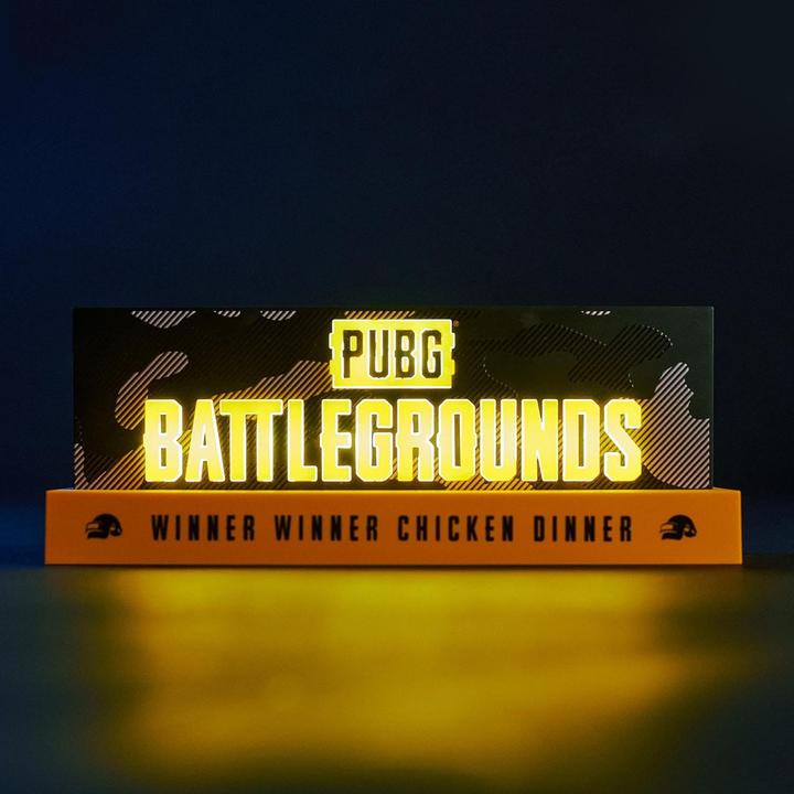Productafbeelding Neamedia Playerunknown's Battlegrounds lamp LED logo 22 cm