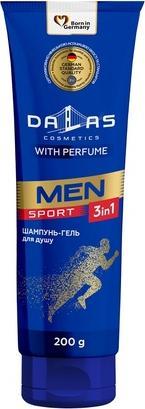 Immagine prodotto Dalas Dalasmen Gel doccia 3 in 1 per viso, corpo e capelli Sport 200ml (200 ml)