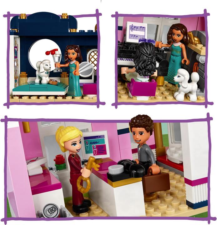 Image du produit LEGO Friends 41684 Grand Hôtel de Heartlake City (41684, LEGO Friends)