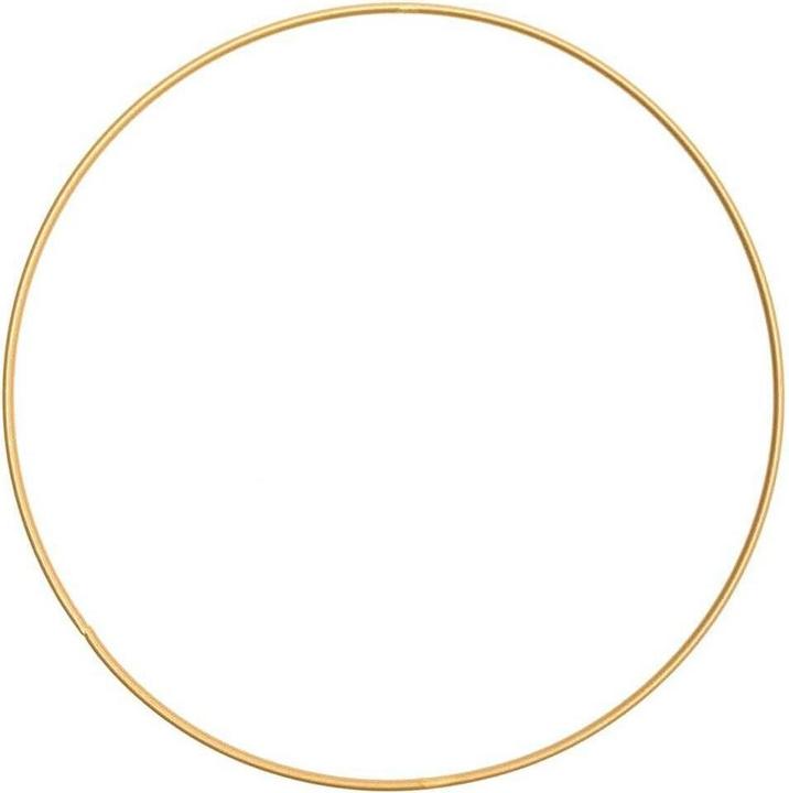 Image du produit Rico Design Anneau métallique 20 cm or 1 pièce