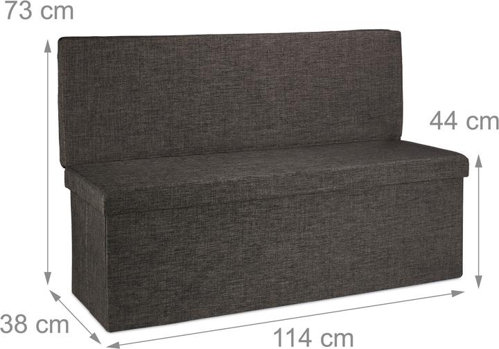 Produktbild Relaxdays Faltbarer Sitzhocker