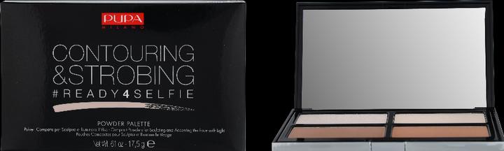 Image du produit Pupa Milano Contouring & Strobing Palette Ready 4 Selfie Light Skin (#001 Lumière)