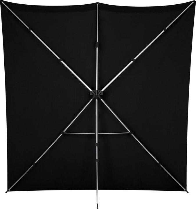 Produktbild Westcott X-Drop Pro - Rich Black (8' x 8') Kit (240 cm, 240 cm)