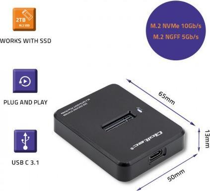 Image du produit Qoltec 50313 Station d'accueil SSD