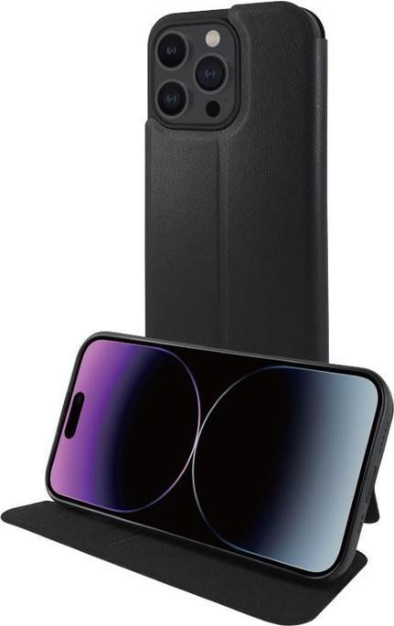 Actual product image My Way Case Stand function Black Series (Apple iPhone 15 Pro Max)