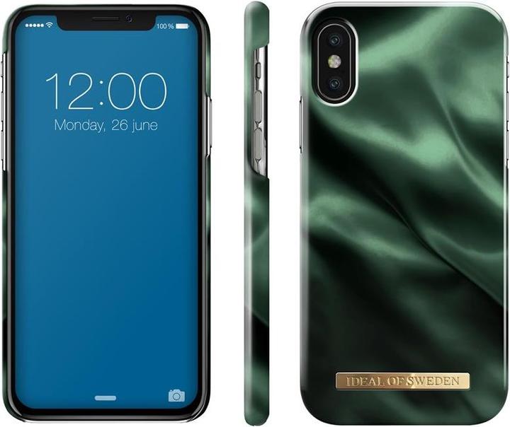 Image du produit iDeal Of Sweden Couverture Satin d'émeraude (Apple iPhone X, Apple iPhone XS)