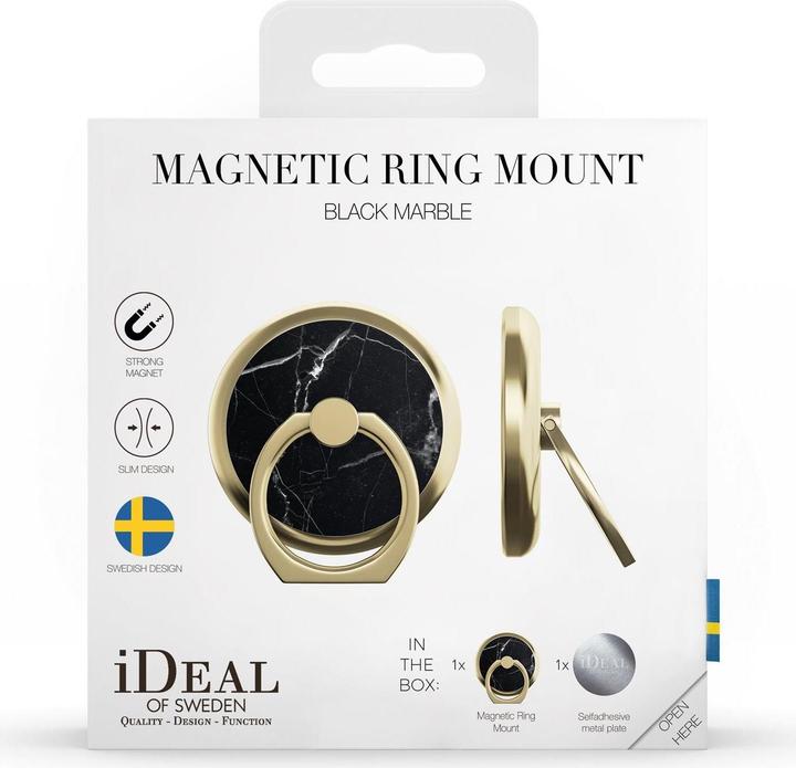 Produktbild iDeal Of Sweden Selfie-Ring Black Marble