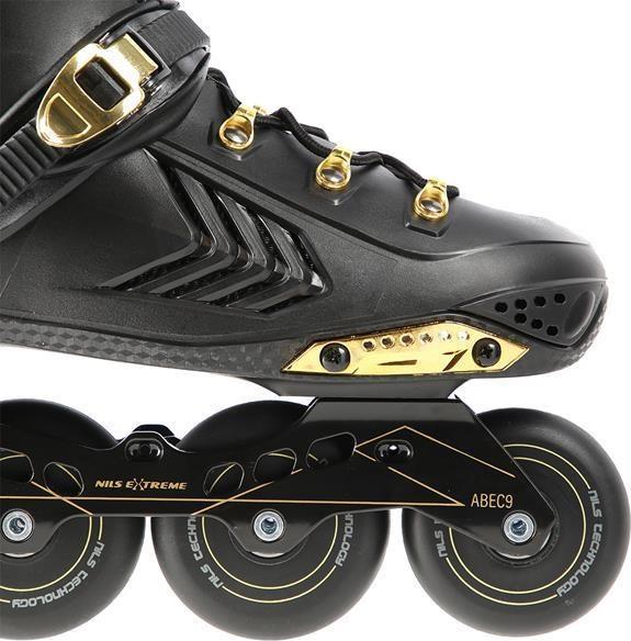 Produktbild Nils Slalom-Skates Extreme NA20002 schwarz-gold - 41 (41)
