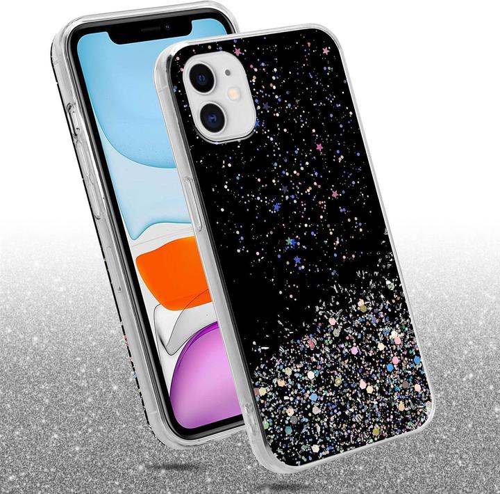 Actual product image Cadorabo TPU cover sparkling glitter (Apple iPhone 11 Pro)