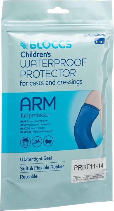 Immagine prodotto Bloccs Protezione dell'acqua del bagno e della doccia per il braccio 20-33/66cm del bambino (Toilette)