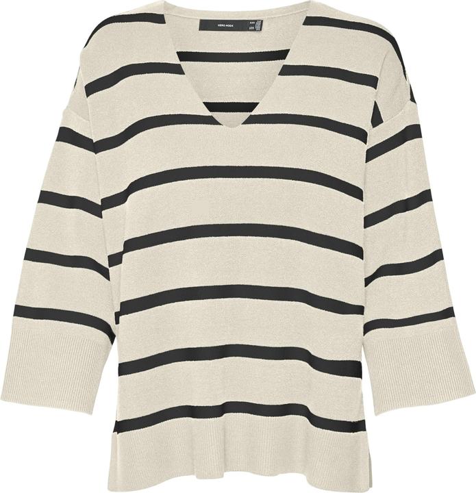 Vero Moda V-Ausschnitt Tief angesetzte Schulter Pullover Strickpullover (S)