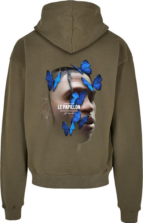 Actual product image Mister Tee Le Papillon Heavy Oversize Hoody - 16423 (L)