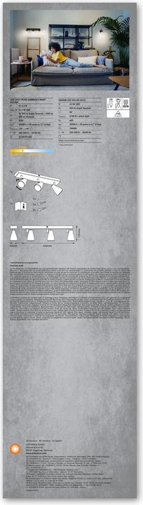Image du produit Ledvance LED Spot Pear Black (630 lm, GU10)