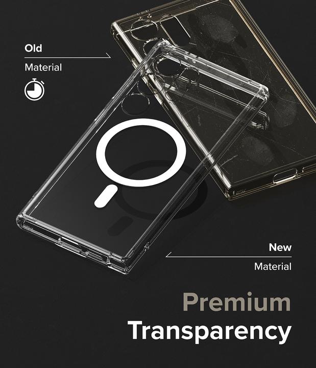 Produktbild Ringke Fusion Magnetic Magsafe Galaxy S24 Ultra Clear (Samsung Galaxy S24 Ultra)