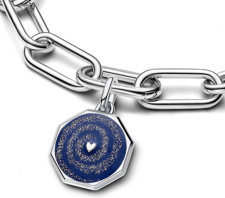 Produktbild Pandora ME Galaxie Herz Medaillon Charmm (Emaille, Sterling Silber 925)