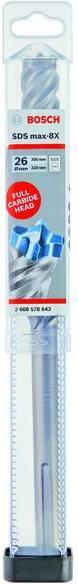 Actual product image Bosch Professional Zubehör Hammer drill bit SDS max 8X (26 millimetres)
