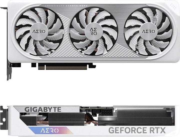 Actual product image Gigabyte RTX 4060 TI 16GB AERO OC (16 GB)