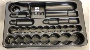 Produktbild Facom Kunststoffeinlage für Nüsse & Knarre 8-32mm