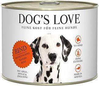 Produktbild Dog's love Adult Rind, Apfel, Spinat & Zucchini (Adult, 6 Stk., 200 g)