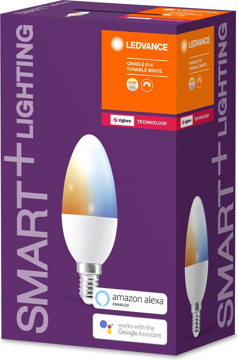 Actual product image Ledvance Smart+ Candle (E14, 6 W, 470 lm, 1 x, F)