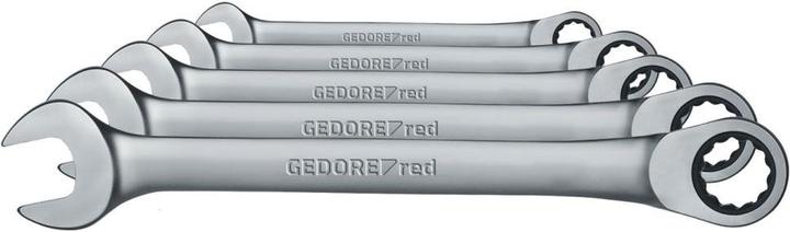Produktbild Gedore Red red R07105005 Ringratschenmaulschlüssel Satz SW8-19 mm 5-teilig (19 mm, 8 mm, 7 mm, 29 mm, 10 mm)