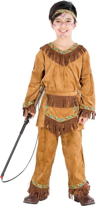 Immagine prodotto Dressforfun Costume da ragazzo indiano piccolo orso (128)