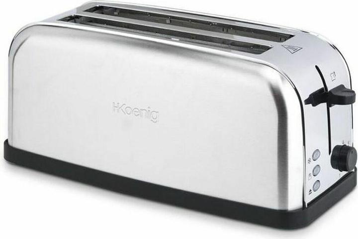 Produktbild Hkoenig Koenig - TOAS28 - Long Slot Broodrooster - RVS (EU-Stecker)