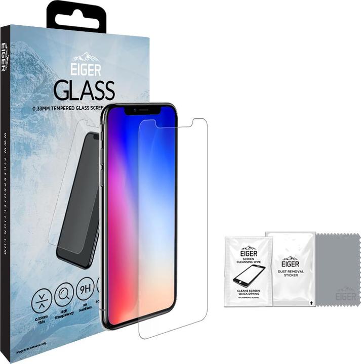 Produktbild Eiger Mountain Glass Clear (1 Stück, Apple iPhone XS Max)