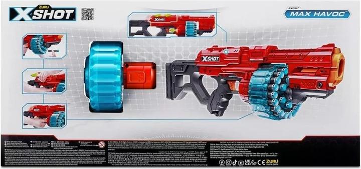 Actual product image Zuru Excel Max Havoc 48 dart thrower