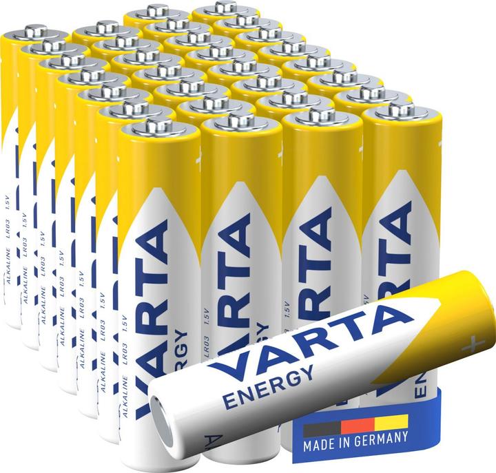 Actual product image Varta Energy (30 pcs., AAA, 1200 mAh)
