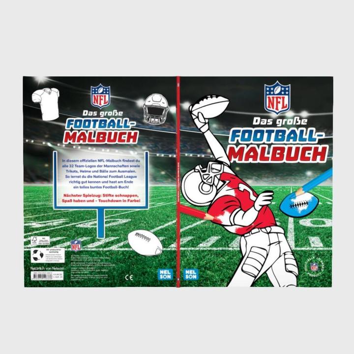 Immagine prodotto NFL: Il grande libro del football da colorare
