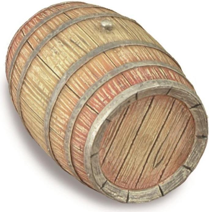 Immagine prodotto Reutter 001.857/0 - Botte di vino, vuota, in miniatura (5 x 5 x 7 cm)