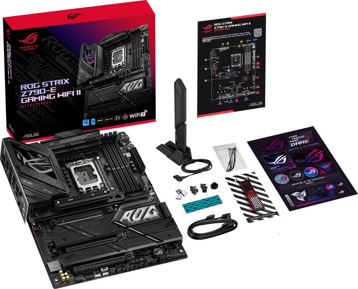 Actual product image ASUS ROG STRIX Z790-E GAMING WIFI II (LGA 1700, Intel Z790, ATX)