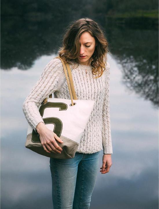 Produktbild 727 Sailbag Handtasche aus Dacron Segel, The Sandy