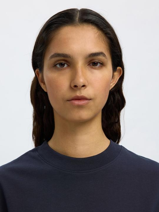 Actual product image Selected Femme Mock Neck T-Shirt (S)