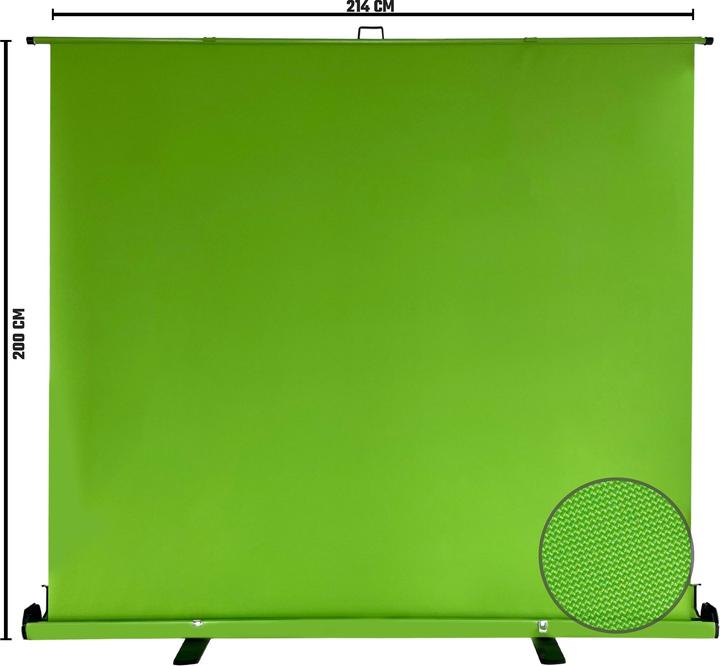 Produktbild Oplite Supreme Green Screen XL (214 cm, 190 cm)