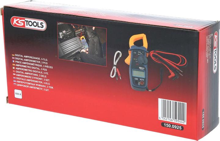 Produktbild KS Tools Digital Amperezangen-Satz 600A, 3-tlg