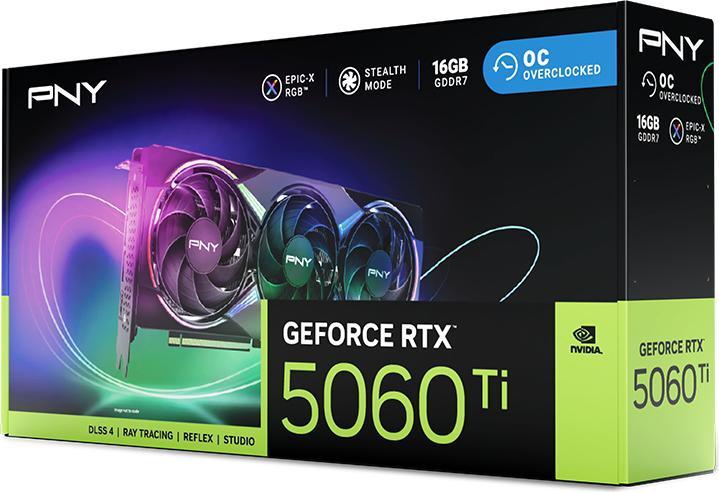 Image du produit PNY GEFORCE RTX 5060 TI 16GB (16 Go)