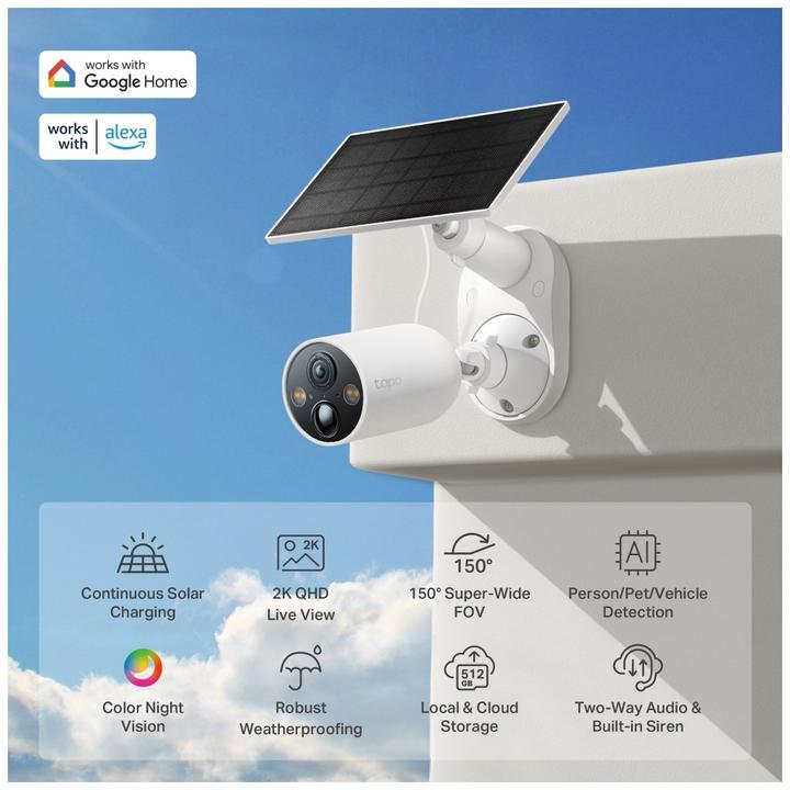 Immagine prodotto TP-Link Tapo C425 KIT (2560 x 1440 Pixels)