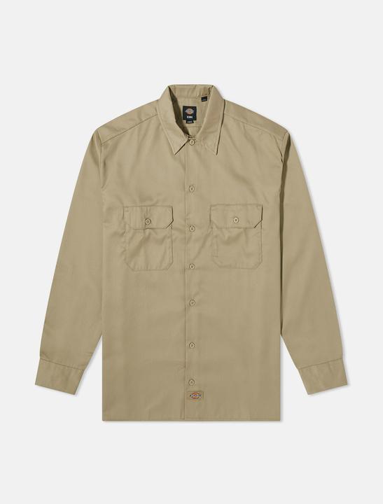 Produktbild Dickies Work Shirt Ls Rec Khaki (XL)