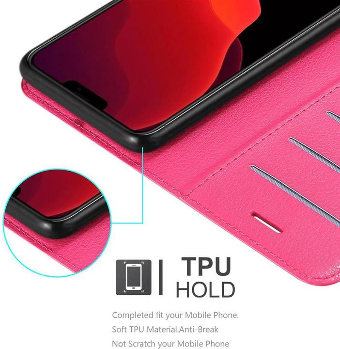 Actual product image Cadorabo Book with stand function cover (Apple iPhone 12 Pro Max)