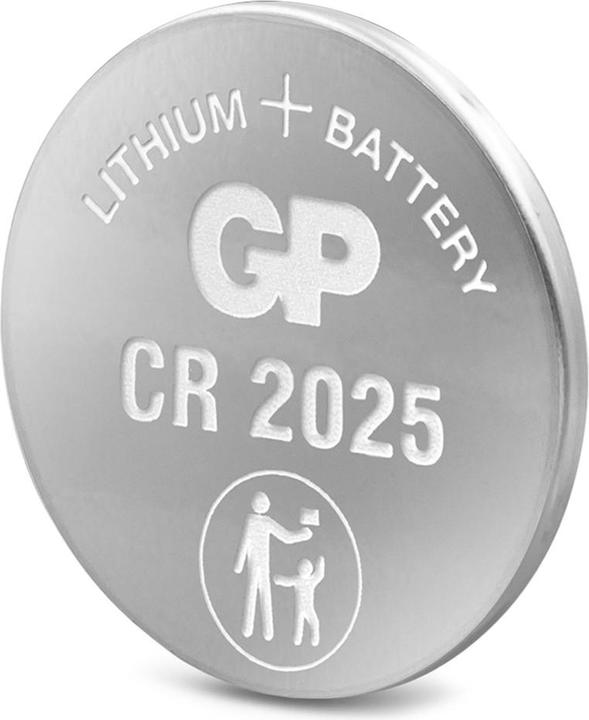 Actual product image GP Batteries Lithium Cell (5 pcs., CR2025, 160 mAh)
