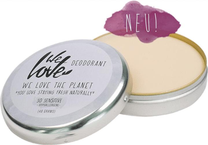 Produktbild We Love The Planet DEOCREME - So Sensitive - Hypoallergenic - Ohne Natron (Crème)