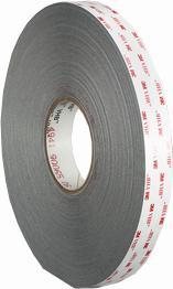 Image du produit 3M VHB ruban adhésif de montage 4941, 12 mm x 33 m, gris (12 mm)