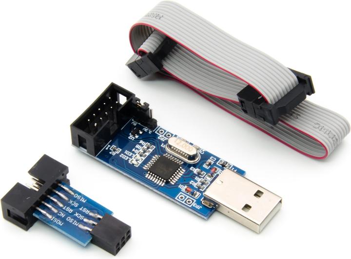 Immagine prodotto Purecrea Programmatore USBasp AVR ISP USB con connettore adattatore
