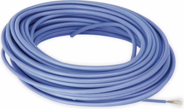 Actual product image Eneroid Silicone stranded wire, 0.5 mm², blue, 10 m (10 m)