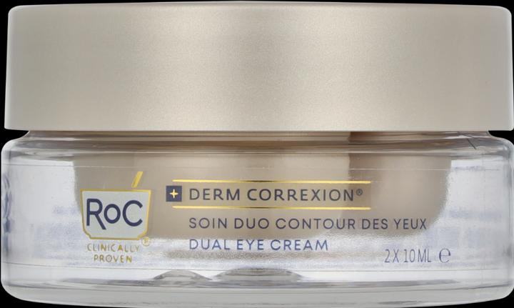 Actual product image Roc Derm Correxion Dual Eye Cream 2-in-1 Eye Duo for Visible Eye Lift Dark Circle & Puffiness Reduct (20 ml)