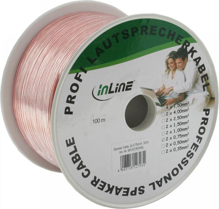 Produktbild InLine Lautsprecherkabel (50 m, 0.75 mm²)